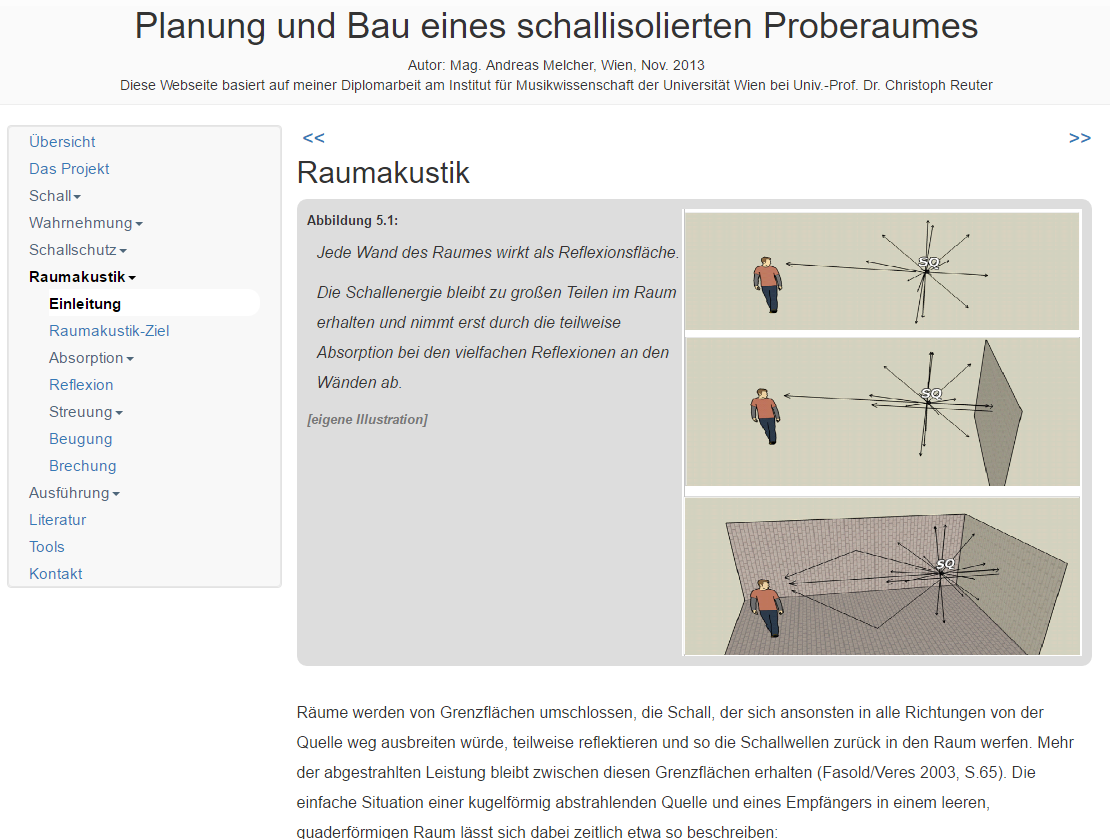 screenshot of my interactive online resume